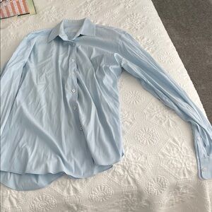 Prada Men’s Sky Blue Dress Shirt